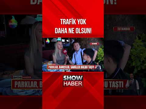 Bayramda İstanbul bir başka güzel! #showanahaber #shorts thumbnail