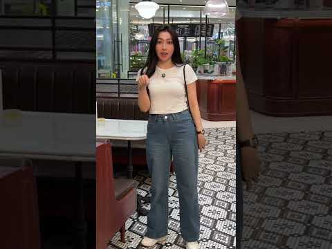 celana korean highwaist loose thumbnail
