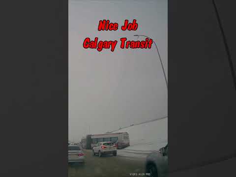 Calgary Transit When it Snows thumbnail