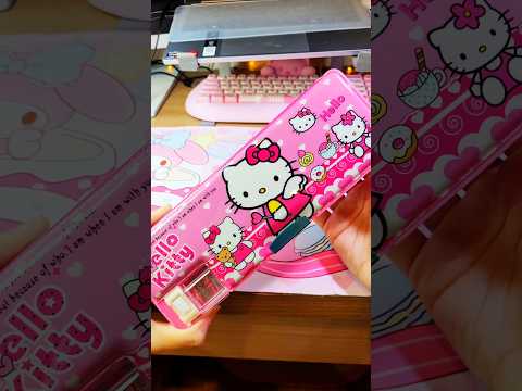 Hello Kitty Multifunctional Pencil Case Review 🎀🩷 thumbnail