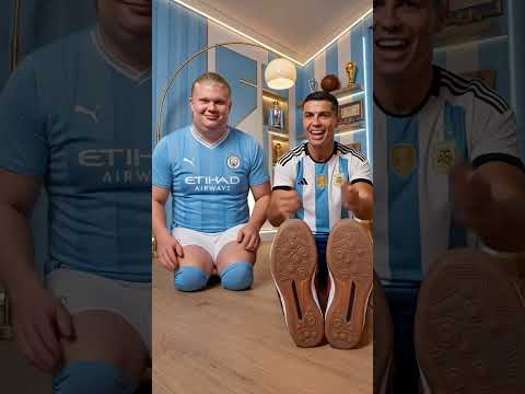 Ronaldo Exposed Haaland… But It Backfired 😂 #football #haaland #ronaldo thumbnail