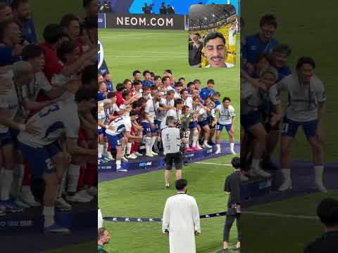 لحظة تتويج غامبا الياباني ضد النصر 😱❌ thumbnail