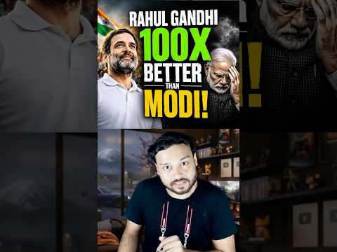Proof That Rahul Gandhi is 100X More Intelligent Than Modi! Comparing Indian Politicians #shorts thumbnail