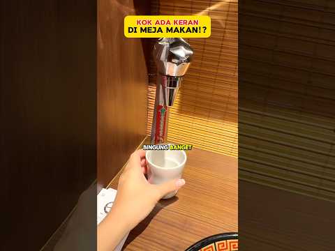 KERAN AIR DI MEJA MAKAN INI BISA DIMINUM GA YA !!?? 😱 thumbnail