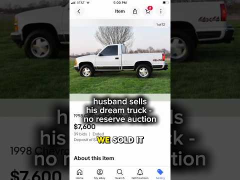 goodbye truck.. ?  #marriedlife #chevytrucks #OBS thumbnail