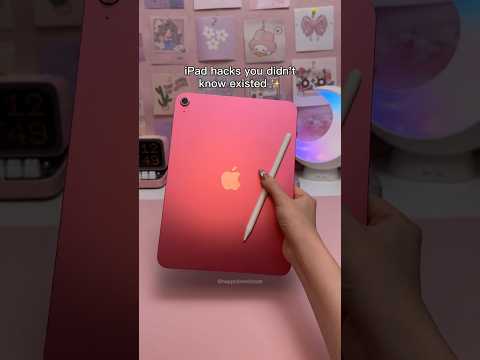 iPad hacks you didn't know existed ✨ thumbnail