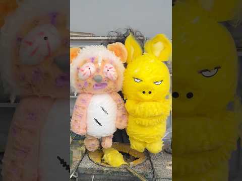 Cotton candy art makes adorable stuff thumbnail