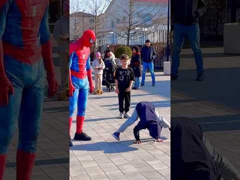 Spider-Man didn't expect this😳 #spiderman thumbnail