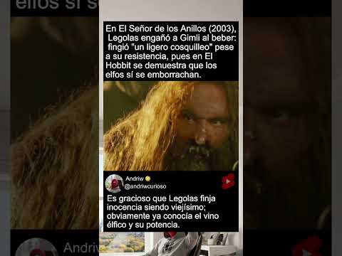 En El Señor de los Anillos (2003), Legolas engañó... thumbnail