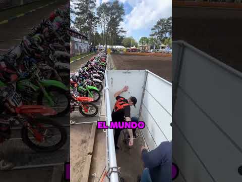 ESTE CHICO tiene el PODER de PULSAR el BOTÓN 🏍️😱 #shorts #motos #motocross #carreras #wow thumbnail
