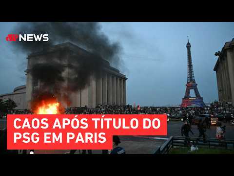 Festa do título do PSG termina com um morto, 416 presos e confrontos em Paris thumbnail