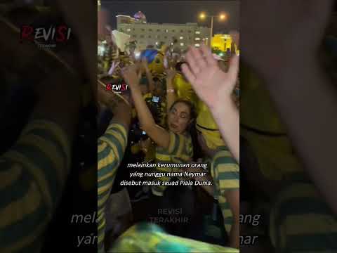Reaksi gila orang-orang Brasil dan para legenda setelah Neymar resmi masuk skuad Piala Dunia ?❤ thumbnail