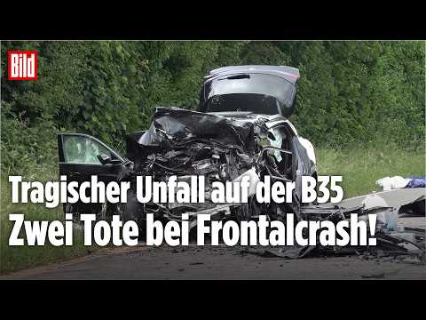 Baden-Württemberg: Zwei Fahrzeuge stoßen auf Bundesstraße frontal zusammen! thumbnail