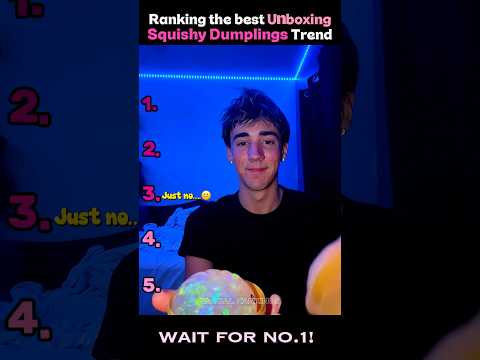 Ranking the Funniest Unboxing Squishy Dumplings Trend Moments ?? #shorts #fyp #ranking #trending thumbnail
