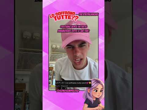 CRISTIANO BORSI HA FATTO INNAMORARE TUTTE LE SUE FAN #tiktok #webboh #perte #greenscreen thumbnail