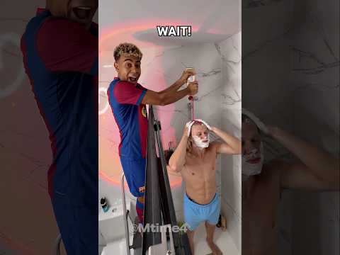 Yamal Made Haaland Foam Up Like Crazy 😂 #football #haaland #parody thumbnail