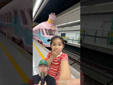 ADIK KAGET LIHAT KERETA ES KRIM‼️😱 @factpanesar #remix #dubbing #trending thumbnail