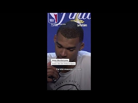 « J'ai été mauvais ce soir » : Wemby et les Spurs chutent face aux Knicks thumbnail