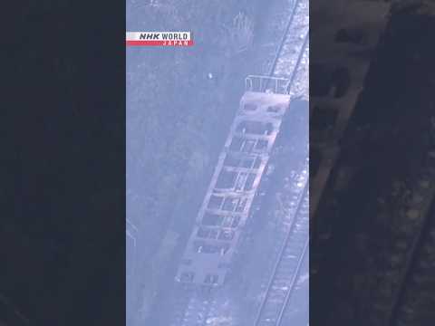 Hokkaido train derailment attributed to seawaterーNHK WORLD-JAPAN NEWS #shorts thumbnail