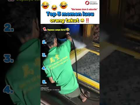 Top 5 kelucuan orang takut #funny #ngakak #top5 #lucu #comedy #hiburan #fyp #shorts thumbnail