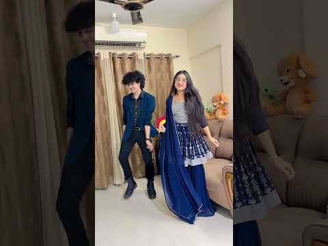 Go down de Dance🕺💃🏻 #zidaanshahidaly #brothersister #shorts thumbnail