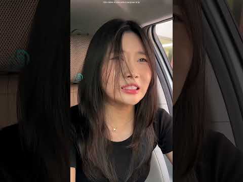 البنت حاولت تسوق سيارتها بدون النظارة ولكن !! #shorts thumbnail