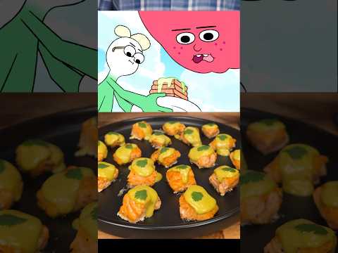 Apple and Onion's Green Pepper Roasted Creamy Catch!🐟🫑 #shorts #appleandonion #fish #cartoonnetwork thumbnail