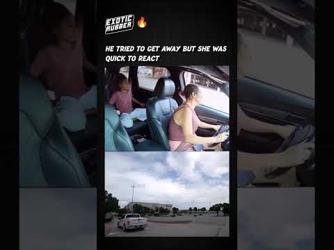 He crashed the wrong lady thumbnail