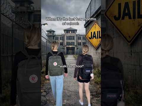 When it's the last few months of school #pov #skit #funny #comedyvideo thumbnail