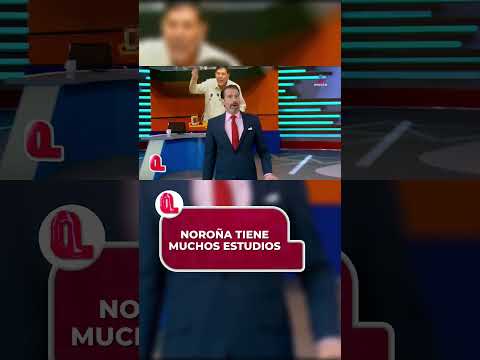 Noroña tiene muchos estudios | #Shorts | Qué Importa thumbnail