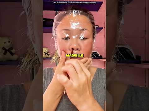 💄Elle se maquille avec un sac plastique thumbnail