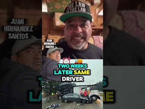 Trooper Told Him "You Can't Drive" Two Weeks Later He Rear-Ended a School Bus on I-5 #trucking #CDL  thumbnail