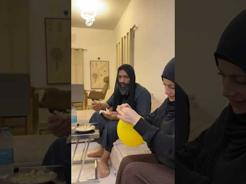 البنت ولبالونة😂😂 ام سيف ونانو thumbnail