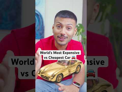 World’s Most Expensive vs Cheapest Car ? thumbnail