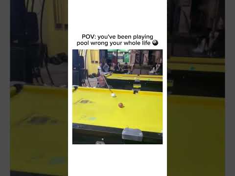 POV: you've been playing pool wrong your whole life ? #shorts thumbnail