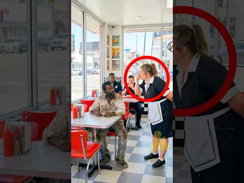 Policemen Share Burgers With Kicked Out Homeless Man #shorts #kindness #humanity thumbnail
