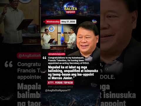 #marcos #duterte #vpsaraduterte #DavaoCity #AngBalitaNgayonFB#balita #philippines thumbnail