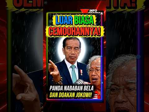 VIRAL MENGHARUKAN! Panda NababaN Terang terangan Bela dan Doakan Jokowi #politik #beritaterkini thumbnail