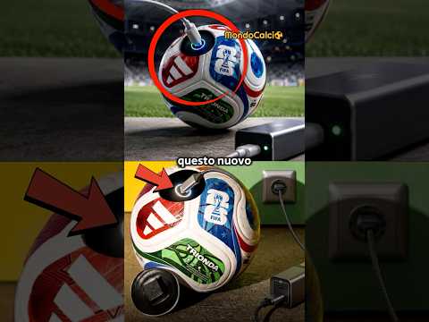Come il pallone del Mondiale 2026 potrebbe rimanere senza batteria durante una partita. 😳😰 thumbnail