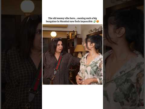 The old money vibe here is unreal 😍💸 #farahkhan #shortsfeed #shorts thumbnail