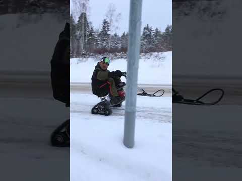 #Short Mini Trike on Snow Tracks #criticalcustoms thumbnail