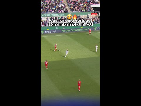 Traumvorlage, Harder trifft zum 2:0 thumbnail