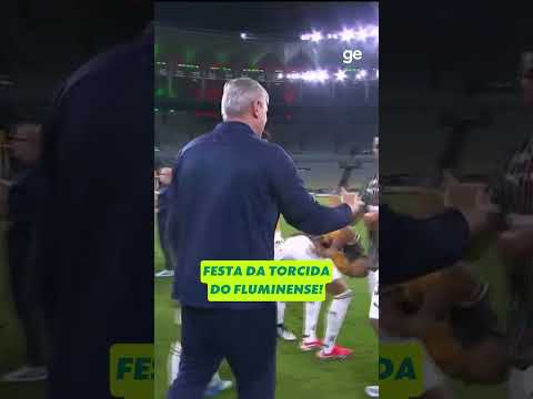 A TORCIDA DO FLUMINENSE FOI À LOUCURA COM OS GOLS DO RIVADAVIA | #shorts | ge.globo thumbnail