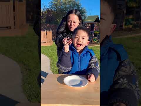 He caught mom eating fruits 🤣 thumbnail