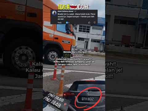 HONDA TUKAR LORONG HAMPlR ARW4H "NASIB TRELER BRAKE KECEMASAN" thumbnail