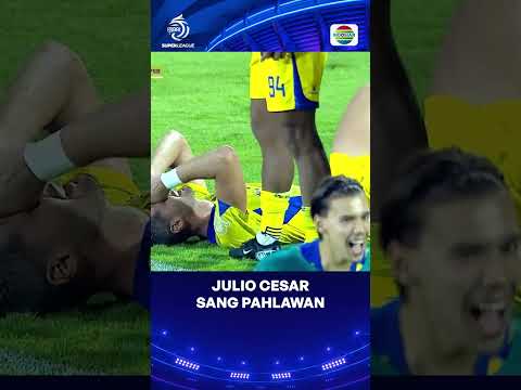 Wow! Julio Cesar cetak gol di menit akhir dan pastikan Persib menang? #shorts thumbnail
