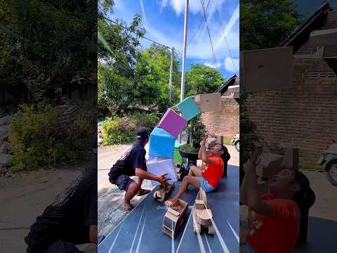 Mainan Kardus prank lucu unik #kreatif #toys #prank #funny #lol thumbnail