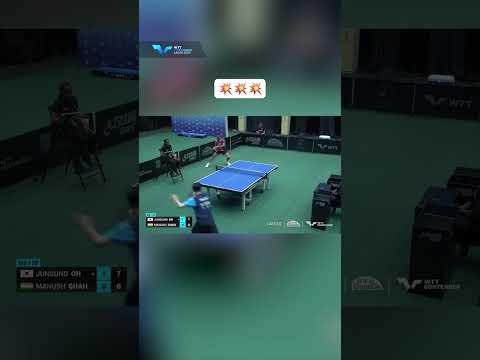 That insane backhand blast from Oh Junsung ?‍??#WTTLagos #TableTennis thumbnail