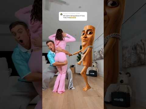 JAMES IS JEALOUS! 💔😭 #couple #funny thumbnail