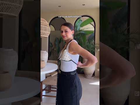 THE BIKINI HACK to create a perfect fit/push up effect 🤎🥥 What do you think? #style #bikini thumbnail